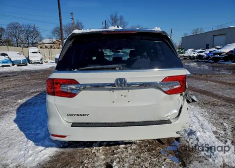 2020 Honda Odyssey Ex from USA, damaged, VIN 5FNRL6H58LB016342